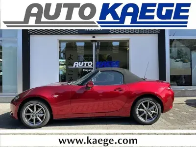 Neu Mazda MX5 Exclusive-Line 132 PS (97 kW) 2025 Rot Cabrio