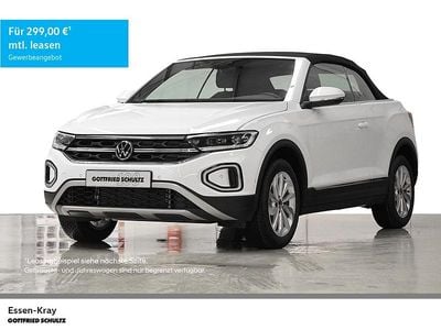 Neu VW T-Roc Cabriolet Style 116 PS (85 kW) 2025 Weiß Cabrio