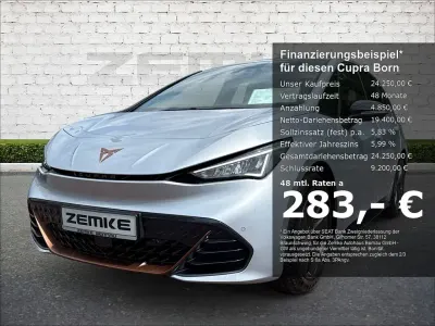Gebraucht Cupra Born 150 kW (204 PS) 2023 Geysirsilber Kleinwagen