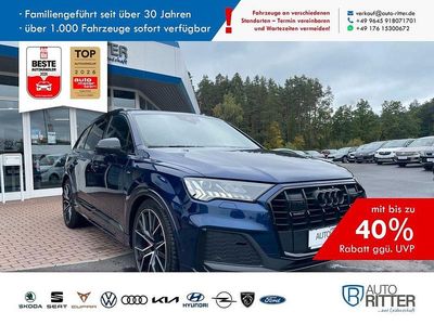 Gebraucht Audi Q7 Competition 286 PS (210 kW) 2023 Navarrablau metallic (metallic) SUV