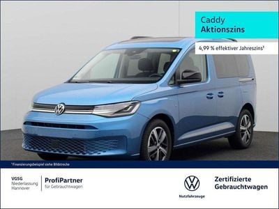 Gebraucht VW Caddy Move 102 PS (75 kW) 2021 Blau Van / Kleinbus