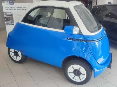 Ny Micro Microlino 13 kW (18 HK) 2026 Blå Hatchback