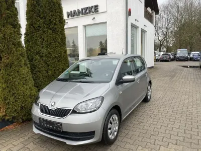Gebraucht Skoda Citigo Ambition 75 PS (55 kW) 2017 Tungstensilber metallic (metallic) Kleinwagen
