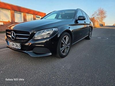 Usata Mercedes C220 170 CV (125 kW) 2017 Nero Station wagon
