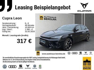 Schwarz Neu 2025 Cupra Leon Limousine | 33.666 € (Superpreis)
