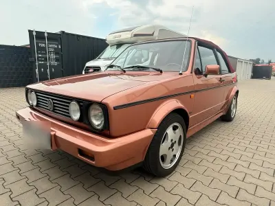 Gebraucht VW Golf Cabriolet 98 PS (72 kW) 1993 Orange Cabrio