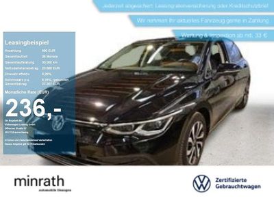 Gebraucht VW Golf VIII Active 150 PS (110 kW) 2022 Schwarz Limousine
