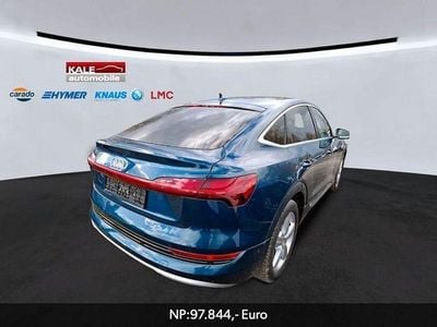 Second-hand Audi e-tron Sportback S-Line 300 kW (408 CP) 2022 Albastru SUV