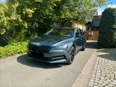 Gebraucht Skoda Superb SportLine 200 PS (147 kW) 2020 Grau Kombi
