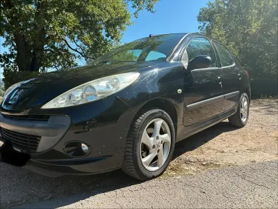 Gebraucht Peugeot 206+ 2009 Schwarz Kleinwagen