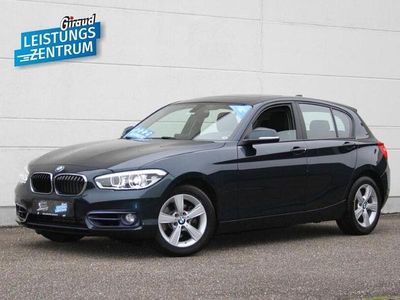 Second-hand BMW 120 Sport Line 177 CP (130 kW) 2016 Albastru Hatchback