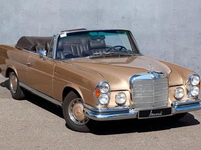 Second-hand Mercedes 280 SE 160 CP (117 kW) 1969 Auriu Cabrio