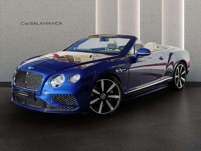 Usata Bentley Continental GT Convertible 650 CV (478 kW) 2018 Blu Cabrio