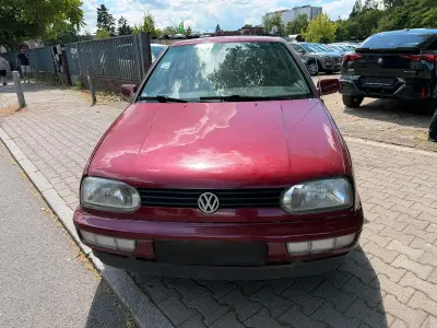 Gebraucht VW Golf III 60 PS (44 kW) 1997 Rot Kleinwagen