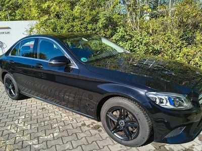 Usata Mercedes C180 156 CV (114 kW) 2019 Nero Berlina