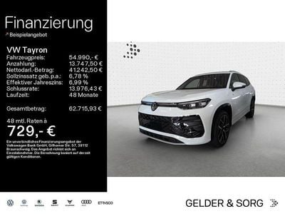 Gebraucht VW Tayron R-line 193 PS (141 kW) 2025 Pure white SUV