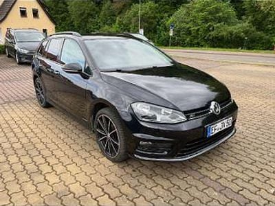 Gebraucht VW Golf VII R-line 125 PS (91 kW) 2016 Schwarz Kombi