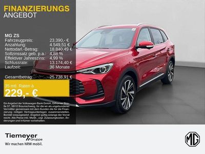 Neu MG ZS Luxury 197 PS (144 kW) 2026 Rot SUV