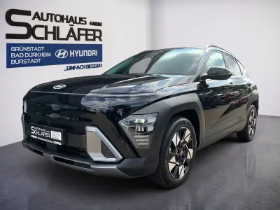 Gebraucht Hyundai Kona Trend 129 PS (94 kW) 2025 Abyss black / mic SUV