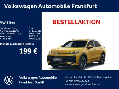 Neu VW T-Roc Cabriolet R-line 150 PS (110 kW) 2026 Gelb SUV