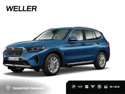 Gebraucht BMW X3 Comfort Edition 190 PS (139 kW) 2022 Phytonicblau (blau) SUV