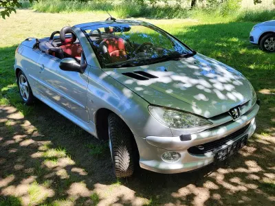 Gebraucht Peugeot 206 108 PS (79 kW) 2004 Silber Coupé