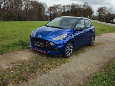 Gebraucht Hyundai i10 N Line 101 PS (74 kW) 2020 Blau Kleinwagen