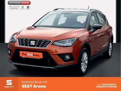 gebraucht Seat Arona Xcellence 1.0 DSG AUTOMATIK VOLLED FULLINK DAB+NAVI PARKLENK V+H KAMERA SITZHZ AUSPARK