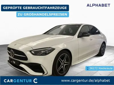 Gebraucht Mercedes C300 AMG line 265 PS (194 kW) 2022 Weiß Limousine