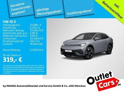 Grau Gebraucht 2022 VW ID.5 Pro SUV | 24.980 € (Fairer Preis)