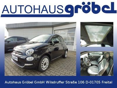 gebraucht Fiat 500 1.2 Lounge LM-Felg. Glasdach Klima mob.Navi