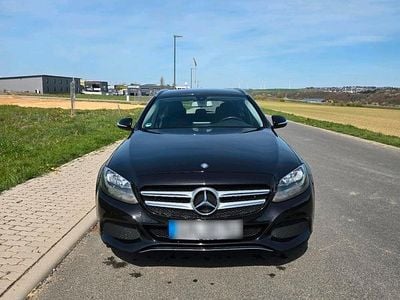 Usata Mercedes C200 136 CV (100 kW) 2015 Nero Station wagon