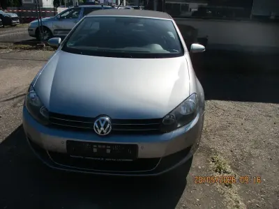 Gebraucht VW Golf Cabriolet Basis 105 PS (77 kW) 2012 Silber Cabrio