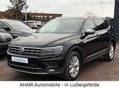 Gebraucht VW Tiguan Allspace Highline 150 PS (110 kW) 2021 Schwarz SUV