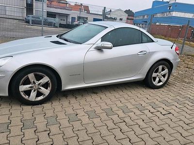 Gebraucht Mercedes SLK200 163 PS (119 kW) 2006 Grau Cabrio