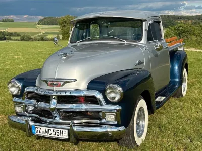 Gebraucht Chevrolet Pick-Up 111 PS (81 kW) 1955 Blau Cabrio