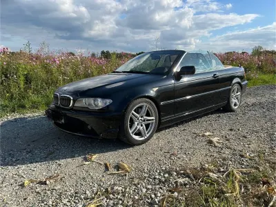Gebraucht BMW 330 Cabriolet Sport Line 231 PS (169 kW) 2005 Schwarz Cabrio