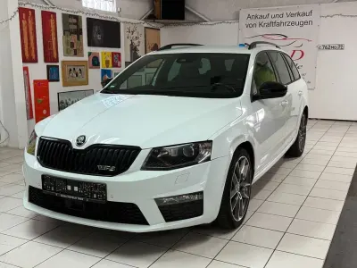 Gebraucht Skoda Octavia vRS 184 PS (135 kW) 2016 Weiß Kombi