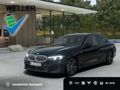 Gebraucht BMW 330e Comfort Edition 292 PS (214 kW) 2025 Black sapphire (schwarz) Limousine
