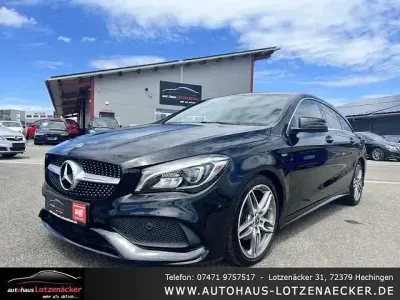 Gebraucht Mercedes CLA180 Shooting Brake AMG line 109 PS (80 kW) 2018 Schwarz Kombi