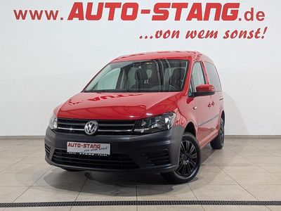 Gebraucht VW Caddy Trendline 84 PS (61 kW) 2018 Rot Van / Kleinbus