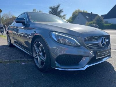 Usata Mercedes C200 AMG line 184 CV (135 kW) 2018 Grigio Coupé