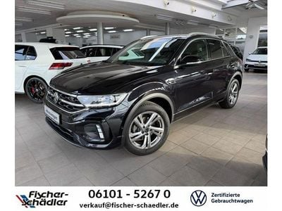 Gebraucht VW T-Roc R-line 110 PS (80 kW) 2023 Deep black SUV