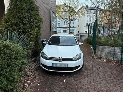 Usata VW Golf VI 80 CV (58 kW) 2009 Bianco Utilitaria