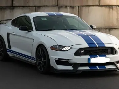 Gebraucht Ford Mustang GT 421 PS (309 kW) 2018 Weiß