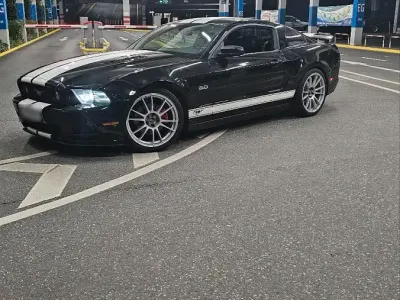Brugt Ford Mustang GT Premium 425 HK (312 kW) 2013 Sort Coupe