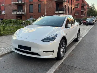 Gebraucht Tesla Model Y Long Range AWD 378 kW (514 PS) 2022 Weiß SUV