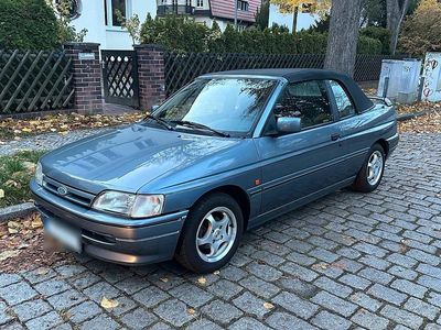 Gebraucht Ford Escort Cabriolet 105 PS (77 kW) 1992 Grau Cabrio