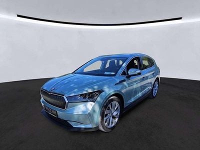 Gebraucht Skoda Enyaq iV Suite 150 kW (204 PS) 2022 Arctic silber metalli (metallic) SUV