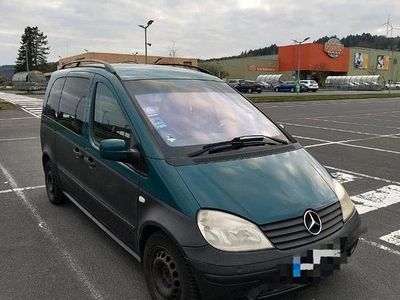 Gebraucht Mercedes Vaneo 125 PS (91 kW) 2002 Grün Van / Kleinbus